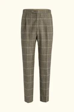 Regular Fit High Waist Trousers