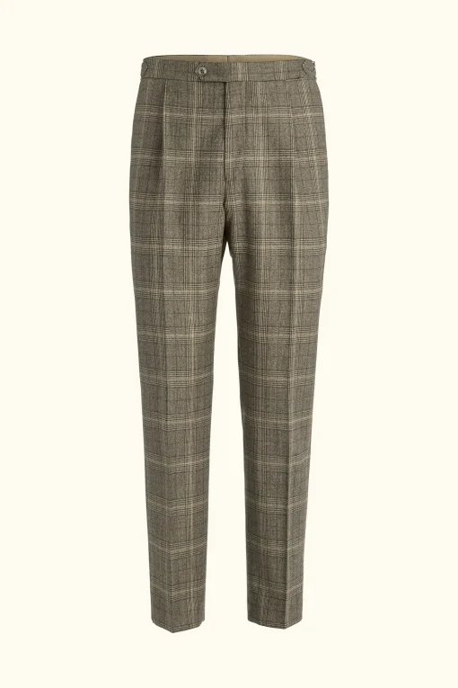 Regular Fit High Waist Trousers