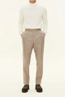 Regular Fit High Waist Trousers