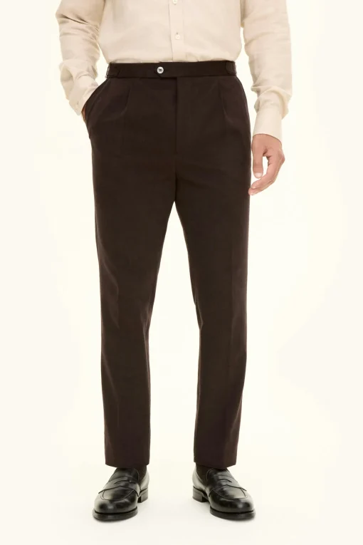 Regular Fit High Waist Trousers