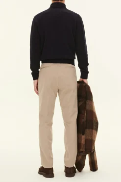 Regular Fit High Waist Trousers