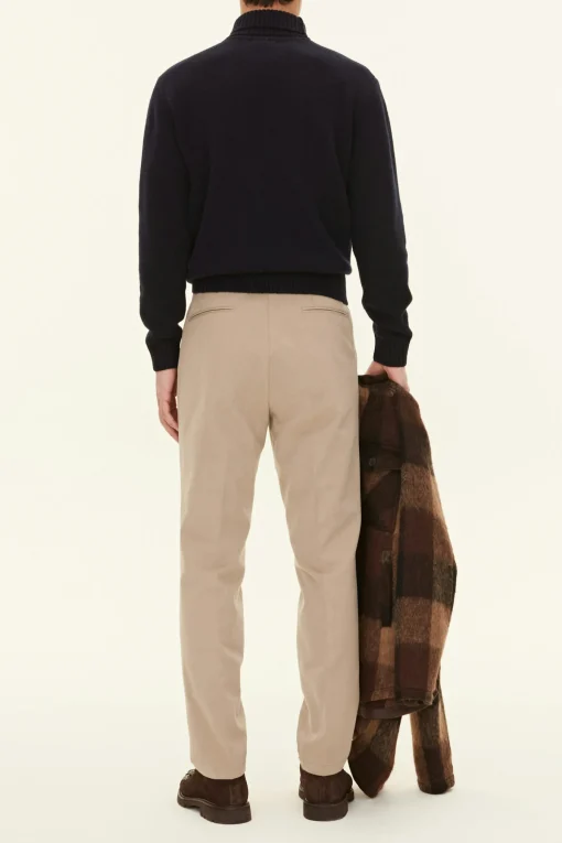 Regular Fit High Waist Trousers
