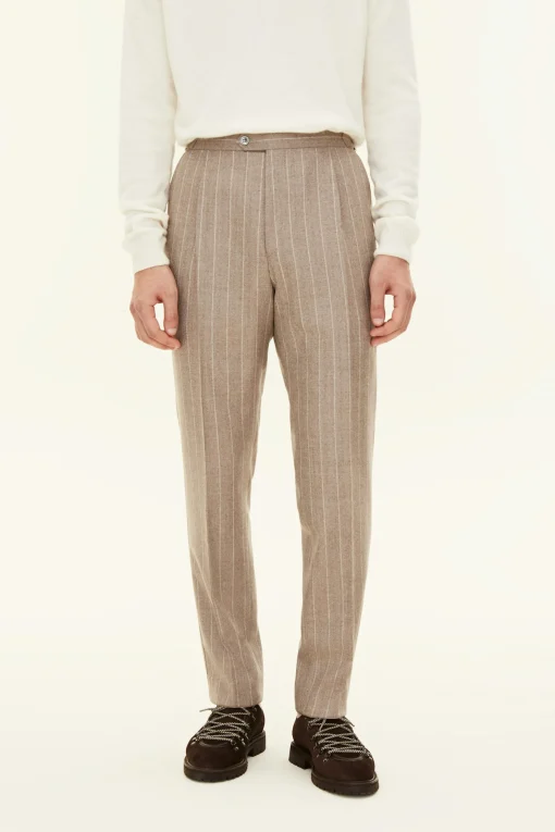 Regular Fit High Waist Trousers