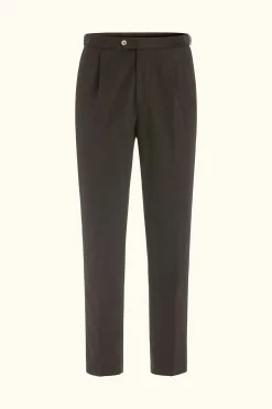 Regular Fit High Waist Trousers