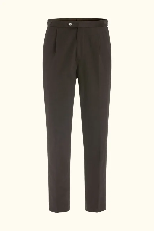 Regular Fit High Waist Trousers