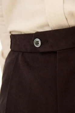 Regular Fit High Waist Trousers