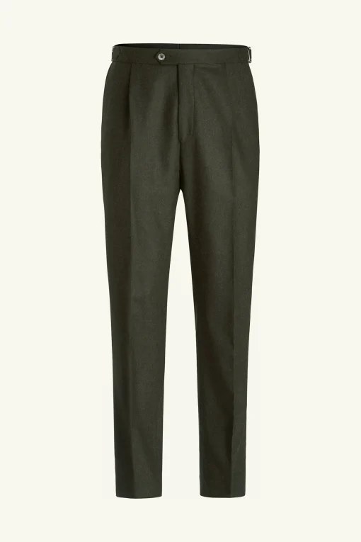 Regular Fit High Waist Trousers