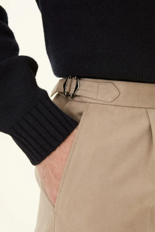 Regular Fit High Waist Trousers