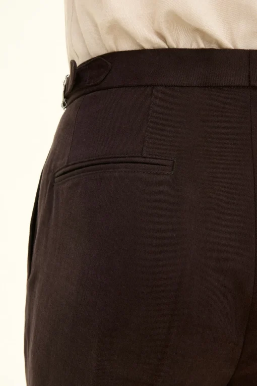 Regular Fit High Waist Trousers