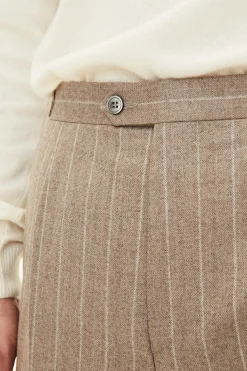 Regular Fit High Waist Trousers