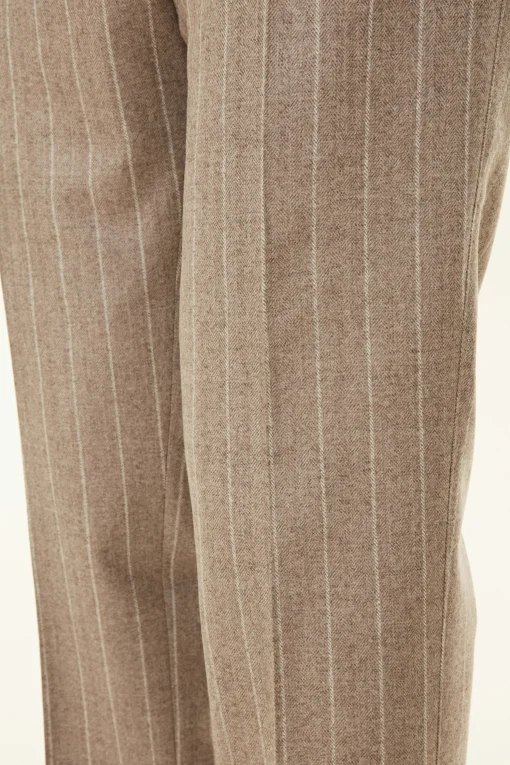Regular Fit High Waist Trousers