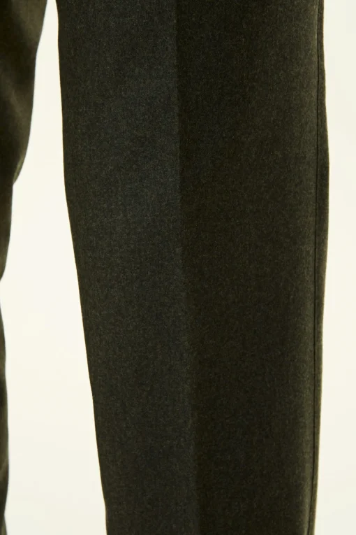 Regular Fit High Waist Trousers