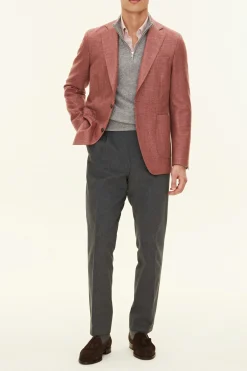 Regular Fit Hopsack Blazer