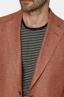 Regular Fit Hopsack Blazer