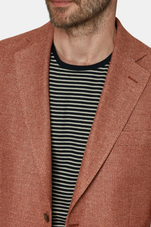 Regular Fit Hopsack Blazer