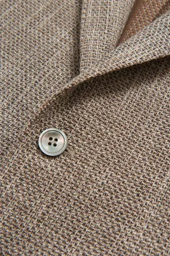 Regular Fit Hopsack Blazer
