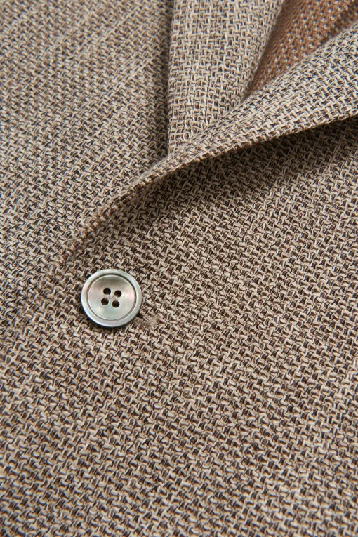 Regular Fit Hopsack Blazer