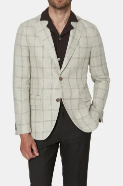 Regular Fit Linen Blazer