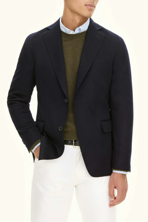 Regular Fit Linen Blazer