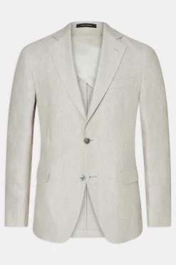 Regular Fit Linen Blazer