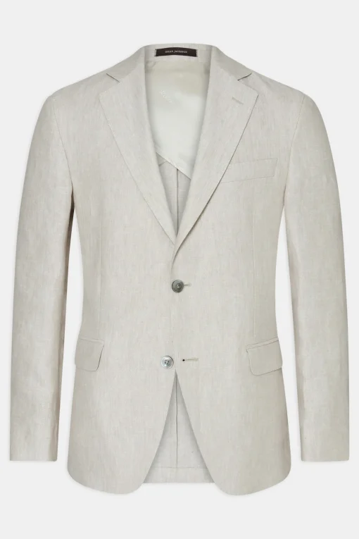 Regular Fit Linen Blazer
