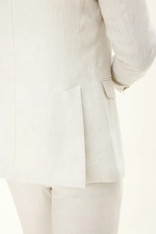 Regular Fit Linen Blazer