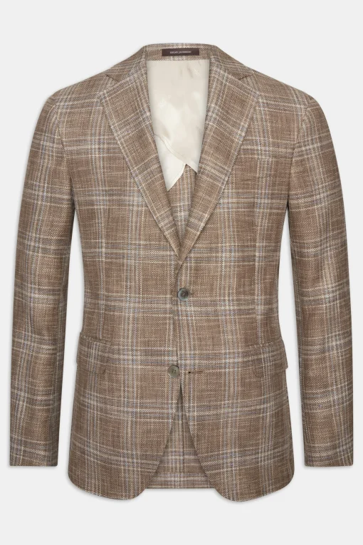 Regular Fit Linen Blazer