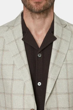 Regular Fit Linen Blazer