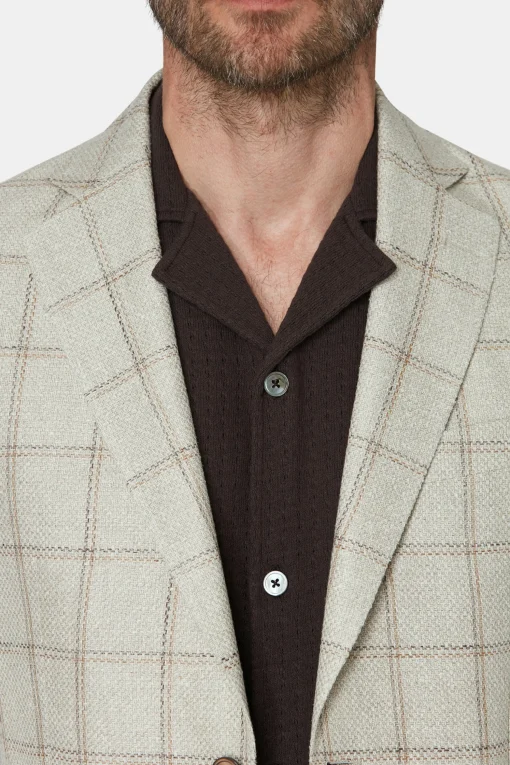 Regular Fit Linen Blazer