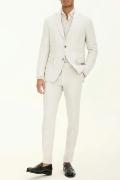 Regular Fit Linen Blazer
