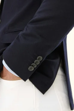 Regular Fit Linen Blazer