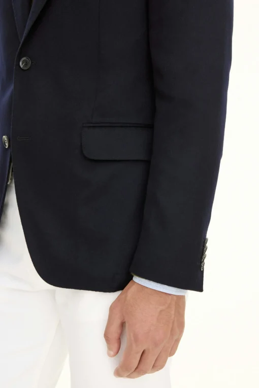 Regular Fit Linen Blazer
