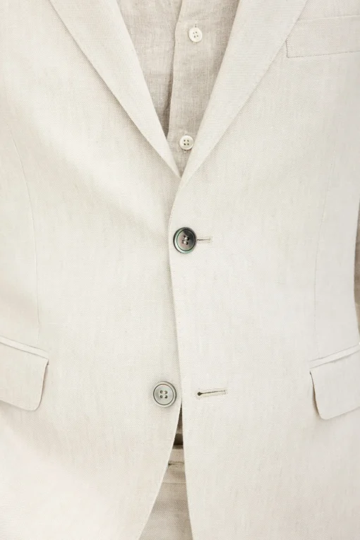 Regular Fit Linen Blazer