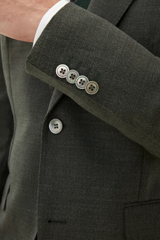 Regular Fit Linen Blazer