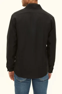 Regular Fit Linen Overshirt
