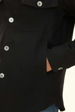 Regular Fit Linen Overshirt