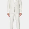 Regular Fit Linen Suit