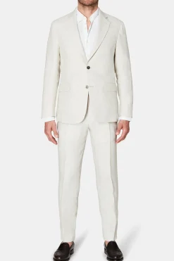 Regular Fit Linen Suit