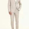 Regular Fit Linen Suit