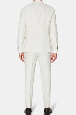 Regular Fit Linen Suit
