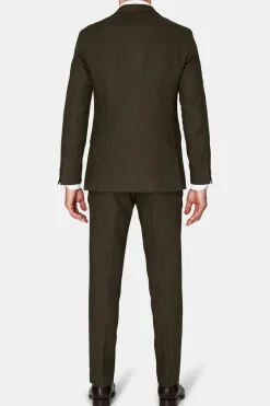 Regular Fit Linen Suit