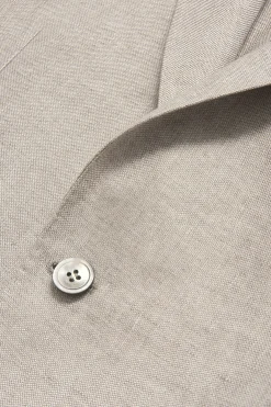Regular Fit Linen Suit