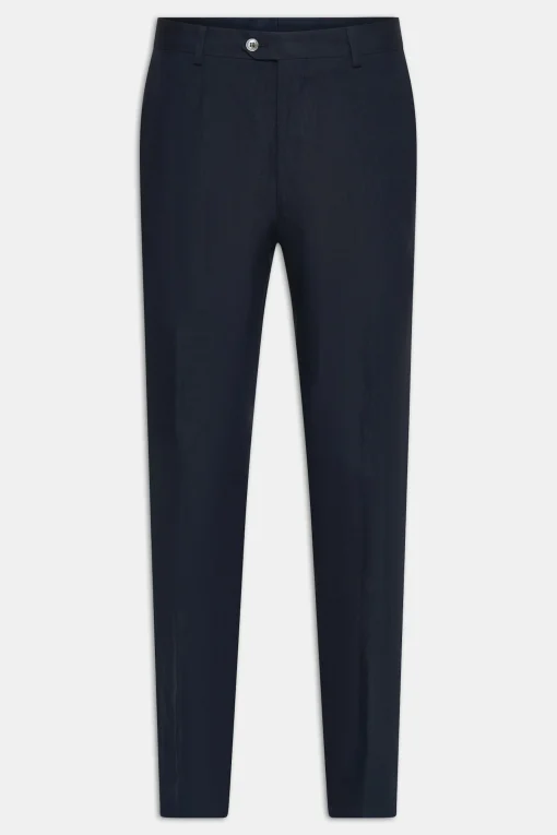 Regular Fit Linen Suit