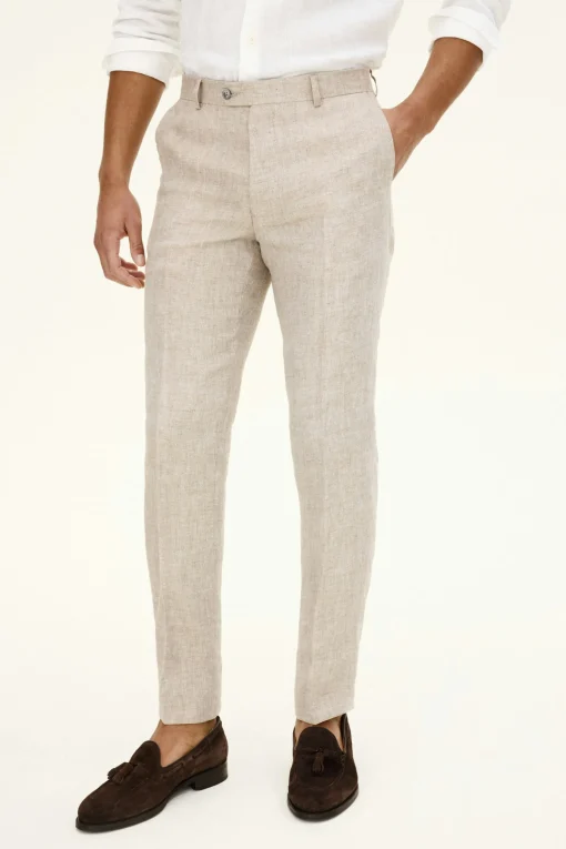 Regular Fit Linen Suit