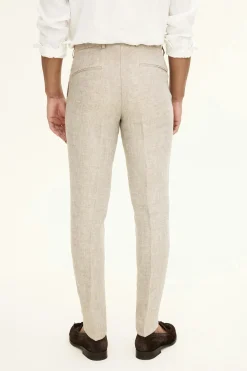 Regular Fit Linen Suit