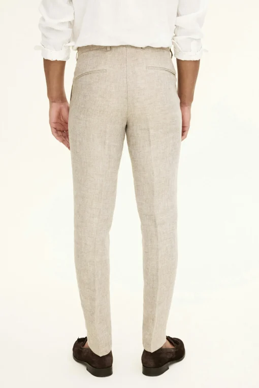 Regular Fit Linen Suit