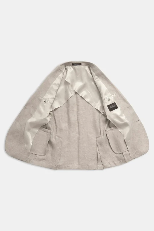Regular Fit Linen Suit