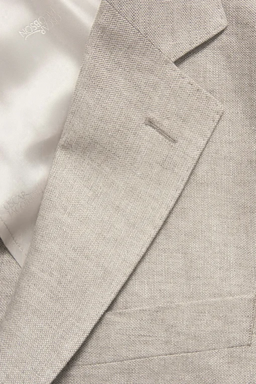 Regular Fit Linen Suit