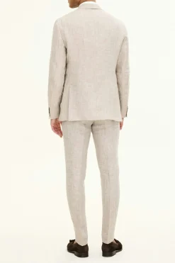 Regular Fit Linen Suit