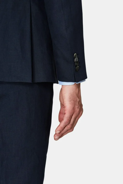 Regular Fit Linen Suit
